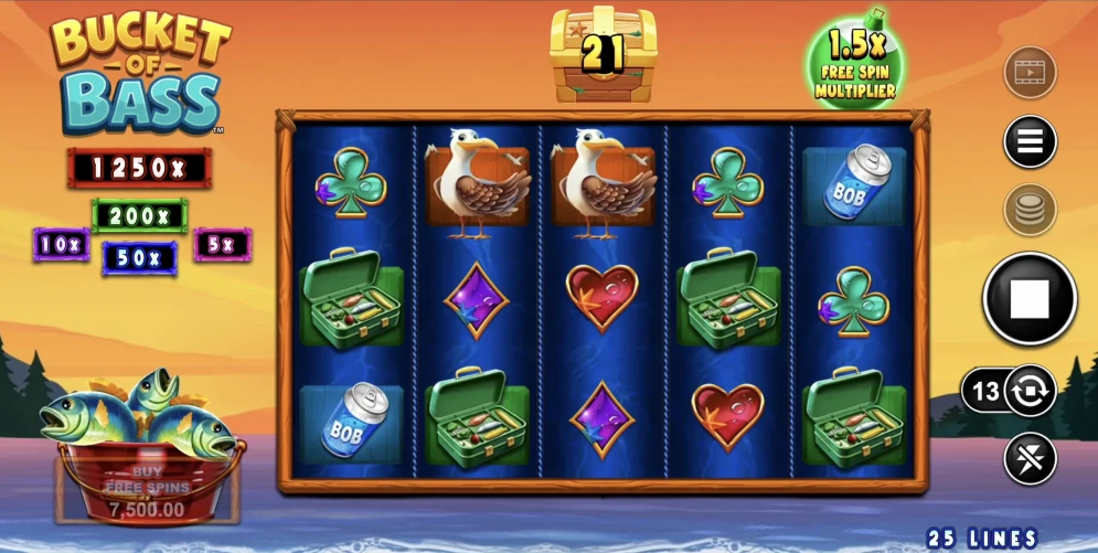 Bucket of Bass gameplay